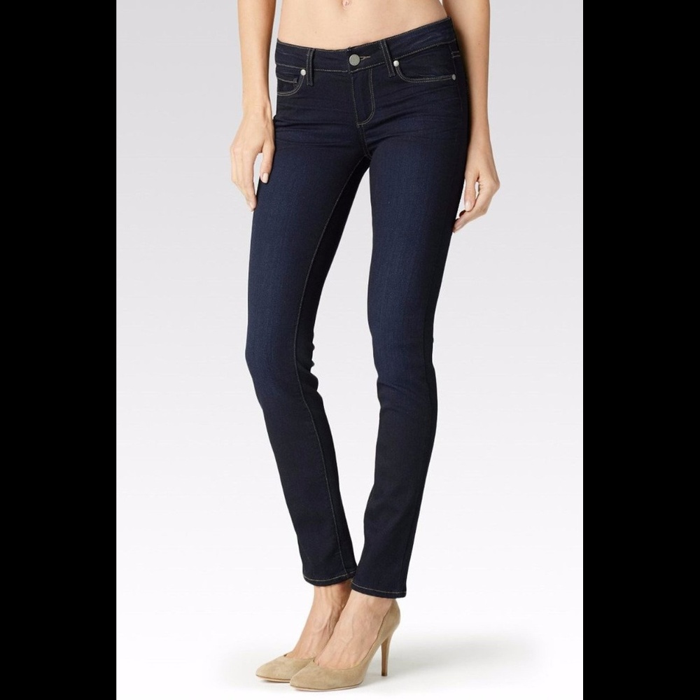 PAIGE Jeans Skyline Skinny Jeans in Dark Wash